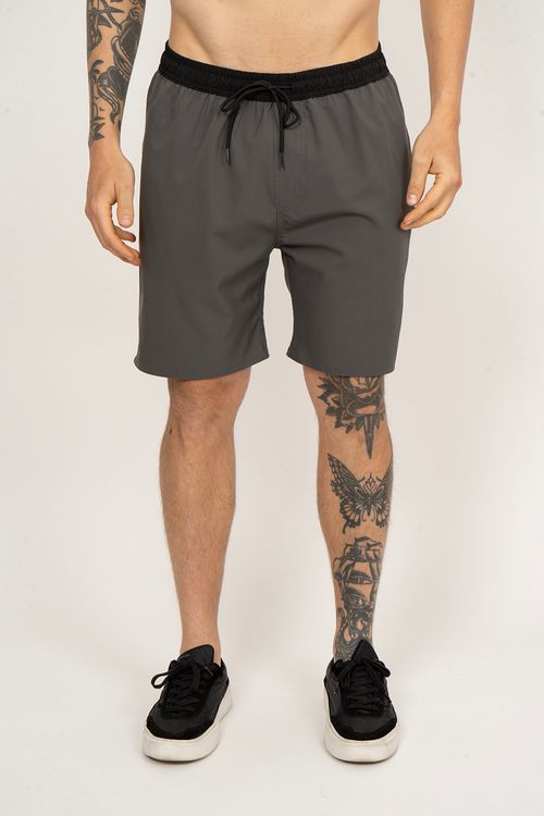 Boardshort RVCA Side 2 Cinza Escuro