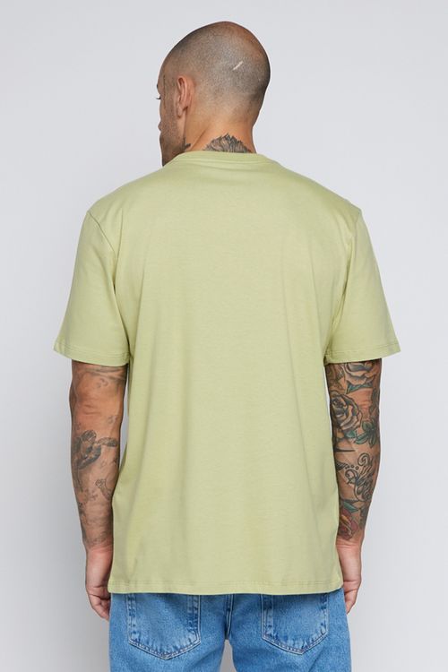 Camiseta Rvca M/C Big Rvca Colors Verde Claro