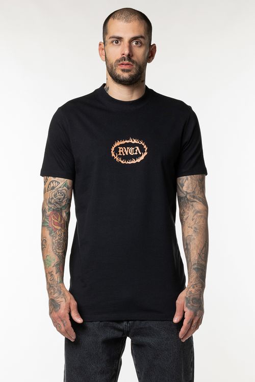 Camiseta RVCA M/C Firebrandreto