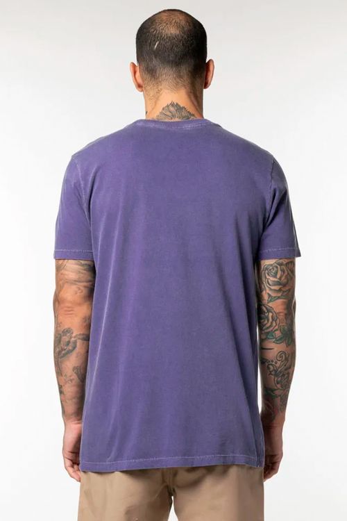 Camiseta Rvca M/C Fly High Roxo Escuro