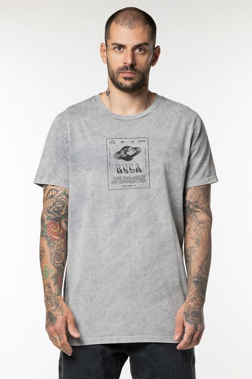 Camiseta Rvca M/C Cadet Cinza