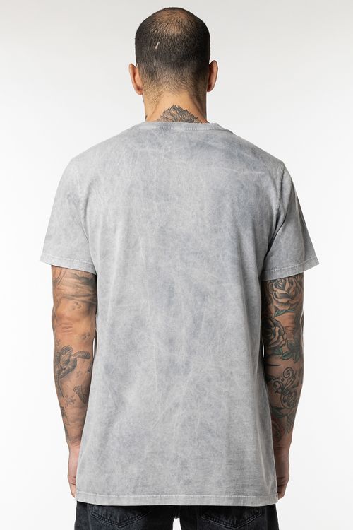 Camiseta Rvca M/C Cadet Cinza