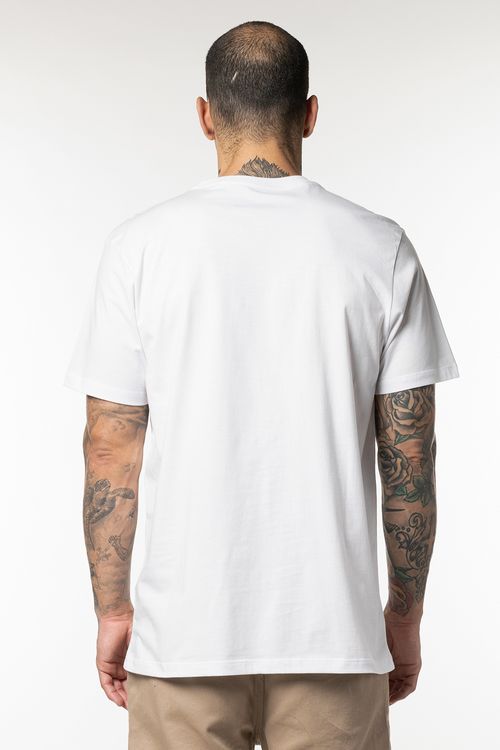 Camiseta Rvca M/C Florical Branco