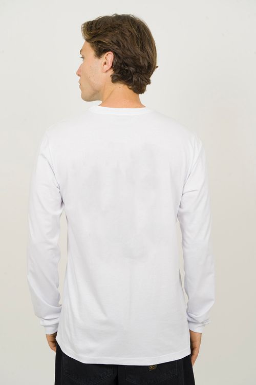 Camiseta RVCA M/L Big Ls Branco