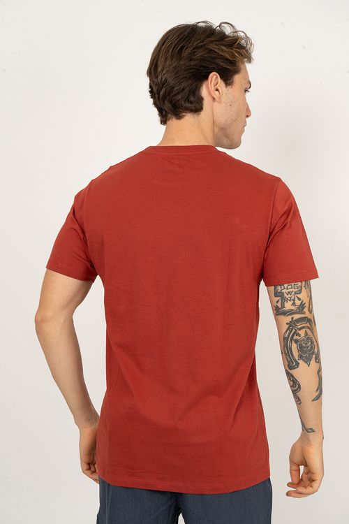 Camiseta M/C Anp Label Vinho