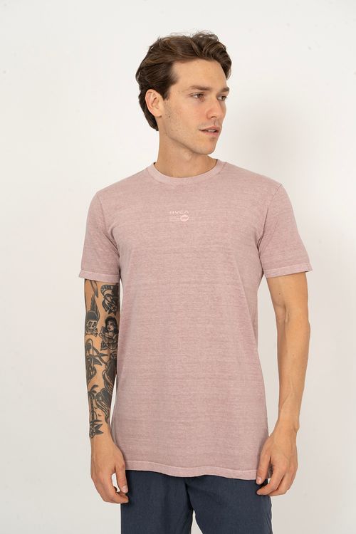 Camiseta RVCA M/C Anp Rosa Claro