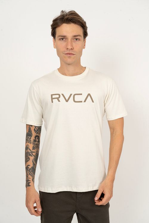 Camiseta RVCA M/C Big Rvca Off White