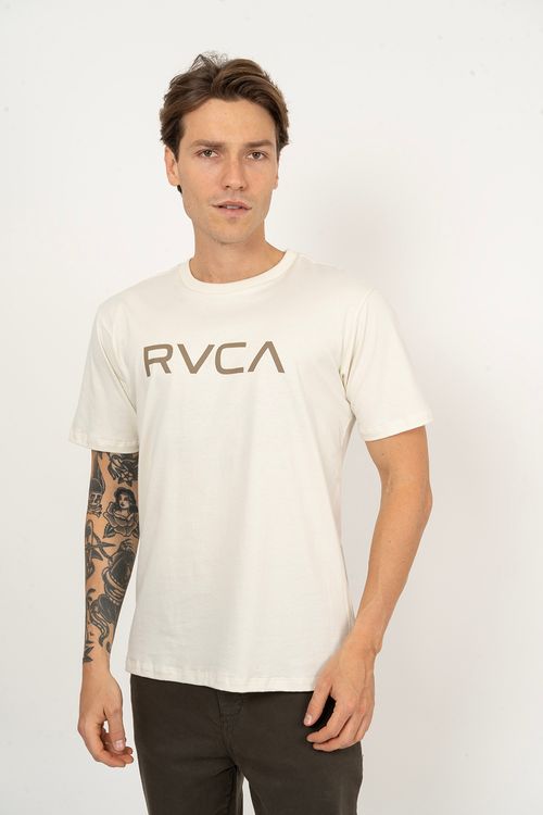 Camiseta RVCA M/C Big Rvca Off White