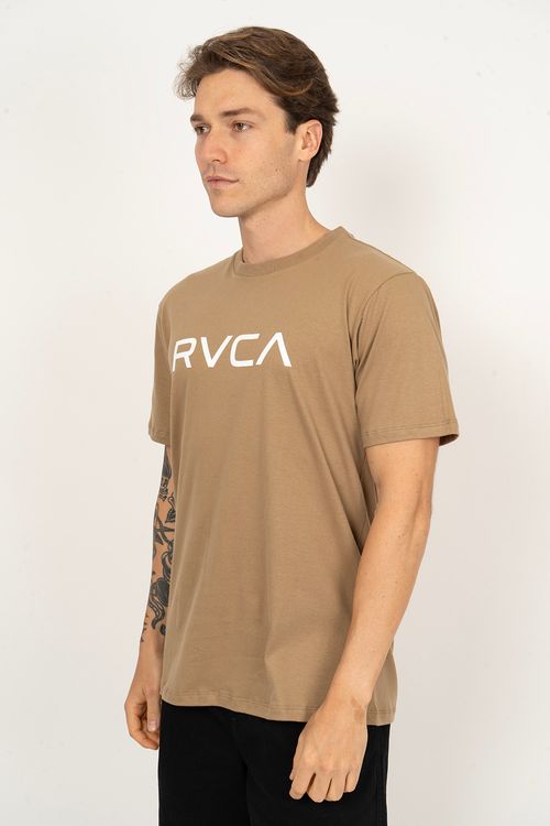 Camiseta RVCA M/C Big Rvca Cáqui Escuro
