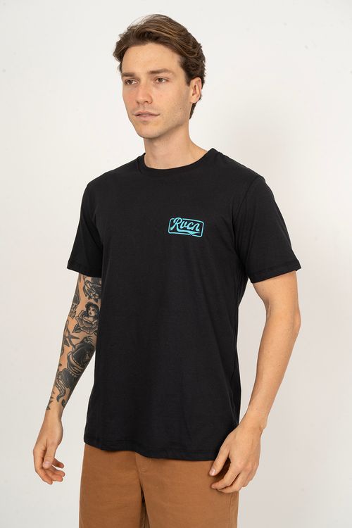 Camiseta RVCA M/C Rame Up Ss Preto