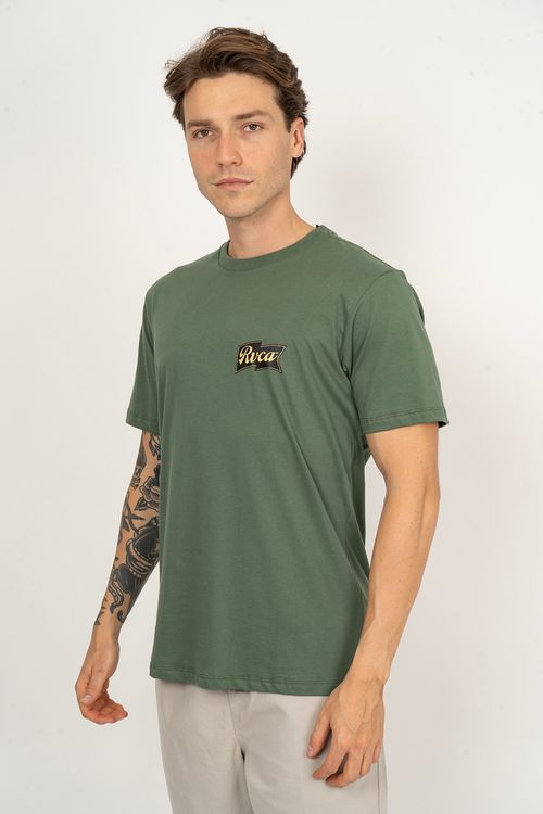 Camiseta RVCA M/C Onshore Verde