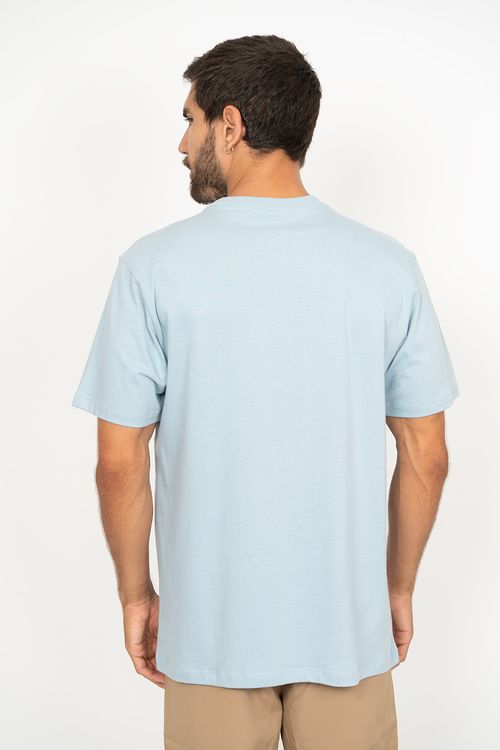 Camiseta RVCA M/C Big Rvca Azul Claro