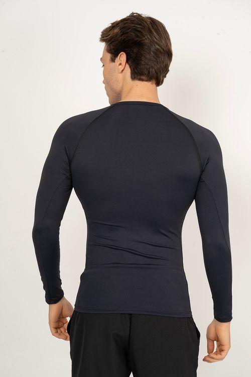 Camiseta RVCA Surf M/L Va Preto