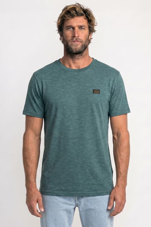 Camiseta RVCA M/C Green Blend Rvca Verde Escuro