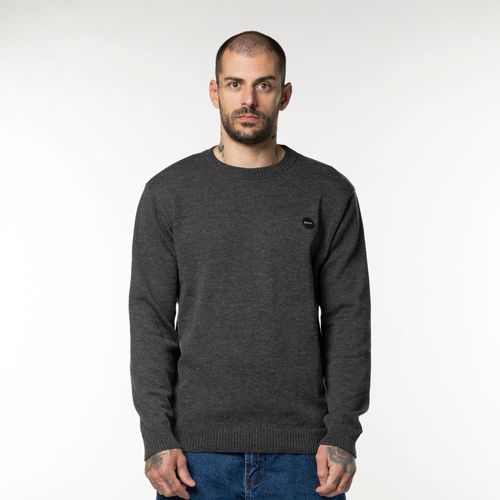 Tricot RVCA Day Shift Heather Preto Mescla