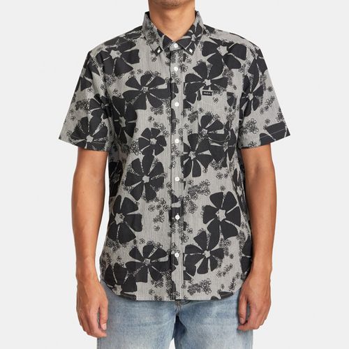 Camisa Rvca M/C Yoyogi Seersucker Black