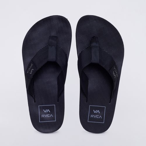 Chinelo RVCA Sandbar Preto