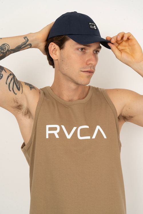 Boné RVCA Anp Label Strapback Marinho