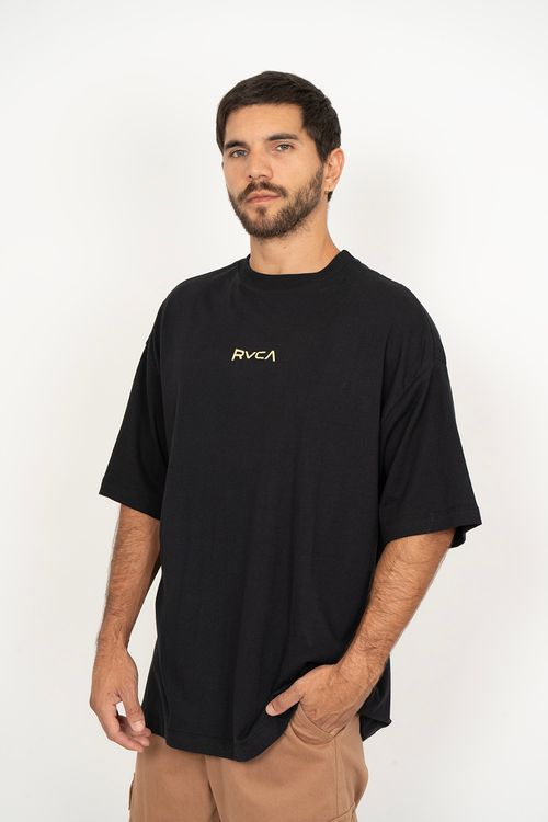Camiseta RVCA M/C Va Code Preto