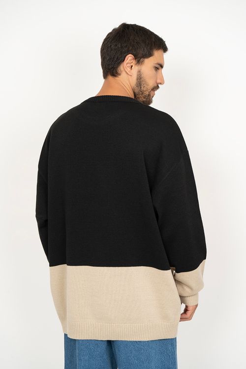 Tricot RVCA Duos Preto