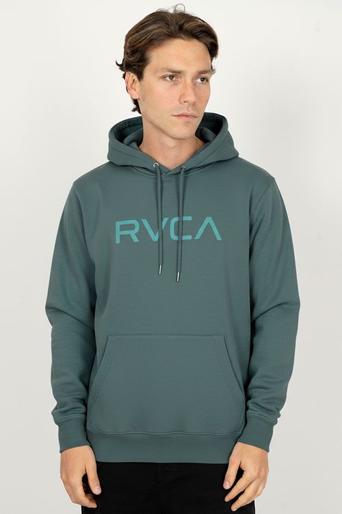 Moletom RVCA Fech Big Rvca 270G Verde Escuro