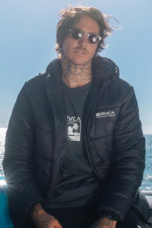 Jaqueta Rvca Puffer Preto
