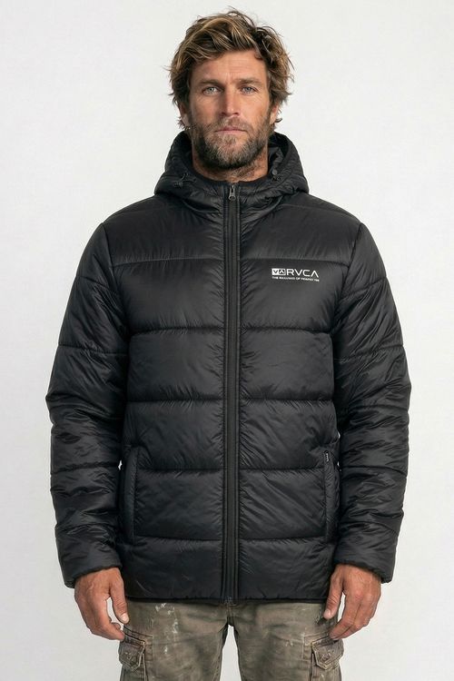 Jaqueta Rvca Puffer Preto