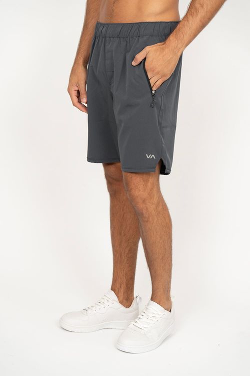Bermuda RVCA Yogger Stretch 17In Cinza