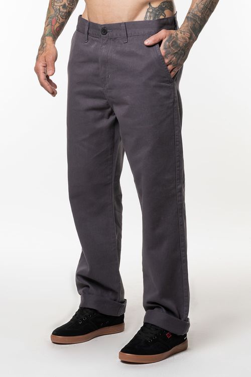 Calça RVCA The Weekend Chino Cinza