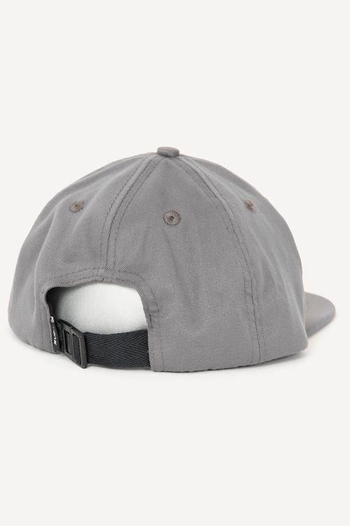Boné RVCA Anp Label Strapback Cinza Escuro