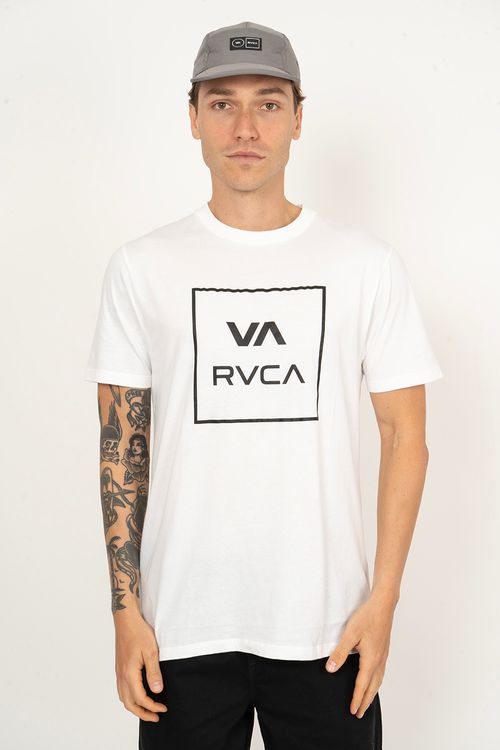 Camiseta RVCA M/C Va All The Way Branco