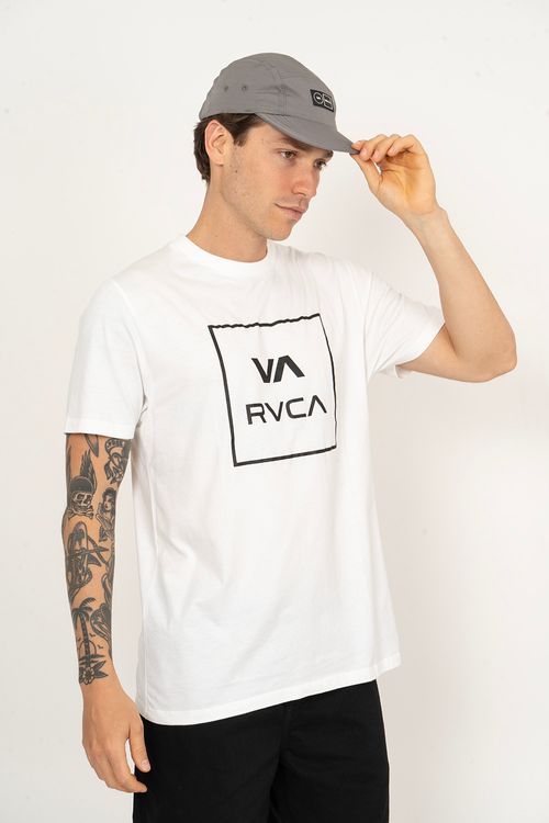 Camiseta RVCA M/C Va All The Way Branco