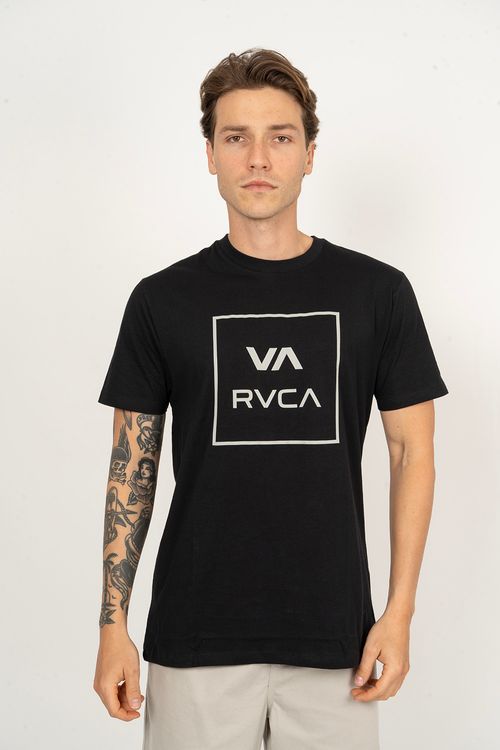 Camiseta RVCA M/C Va All The Way Preto