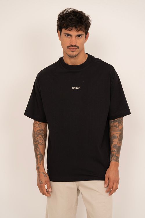 Camiseta RVCA M/C Intro 1X Preto