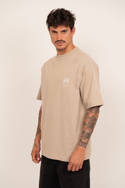 Camiseta Rvca M/C Beach Va Areia