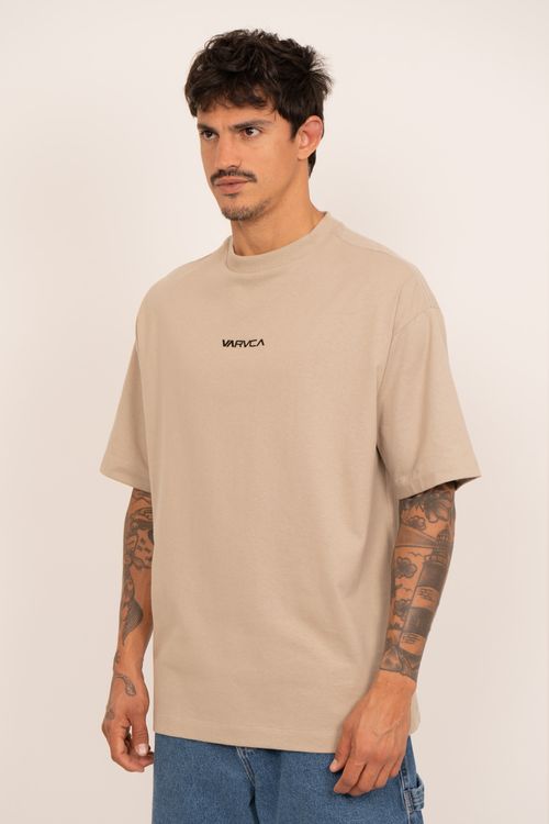 Camiseta Rvca M/C Intro 2x Areia