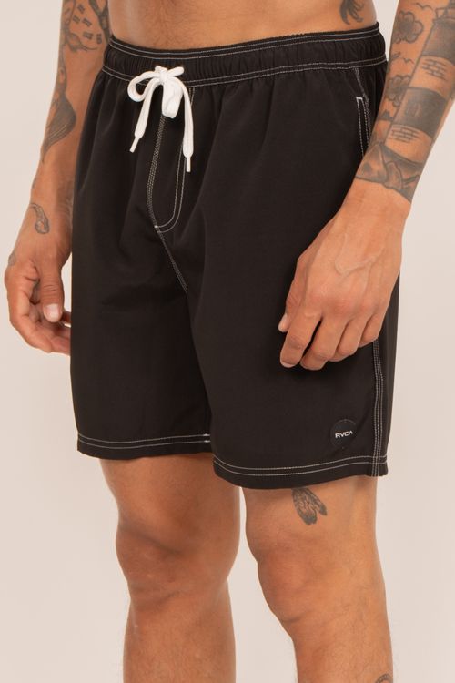 Boardshort RVCA Run Preto