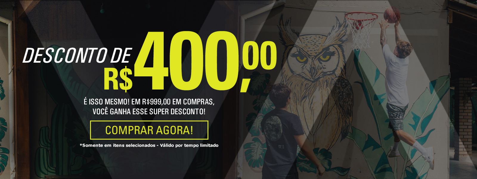 DESCONTO DE R$400,00